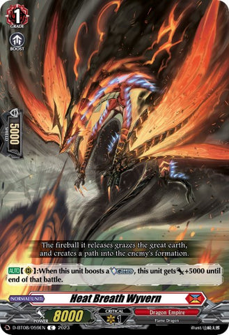 Heat Breath Wyvern (D-BT08/059EN) [Minerva Rising]