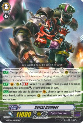 Serial Bomber (G-BT09/076EN) [Divine Dragon Caper]