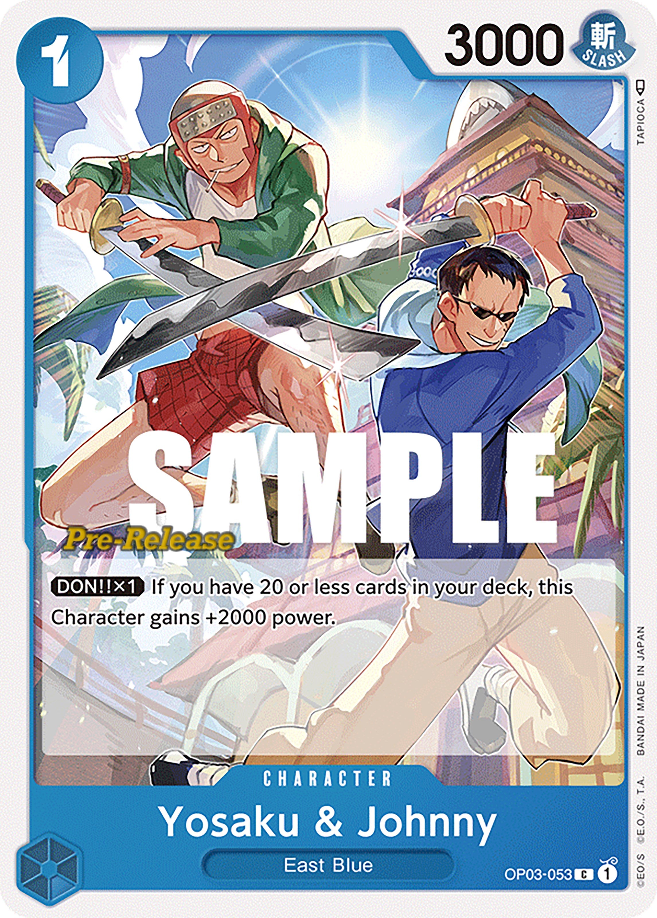 Yosaku & Johnny [Pillars of Strength Pre-Release Cards] – Dynamic Card ...