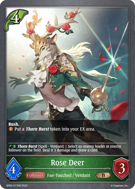 Rose Deer (BP02-017EN) [Reign of Bahamut]