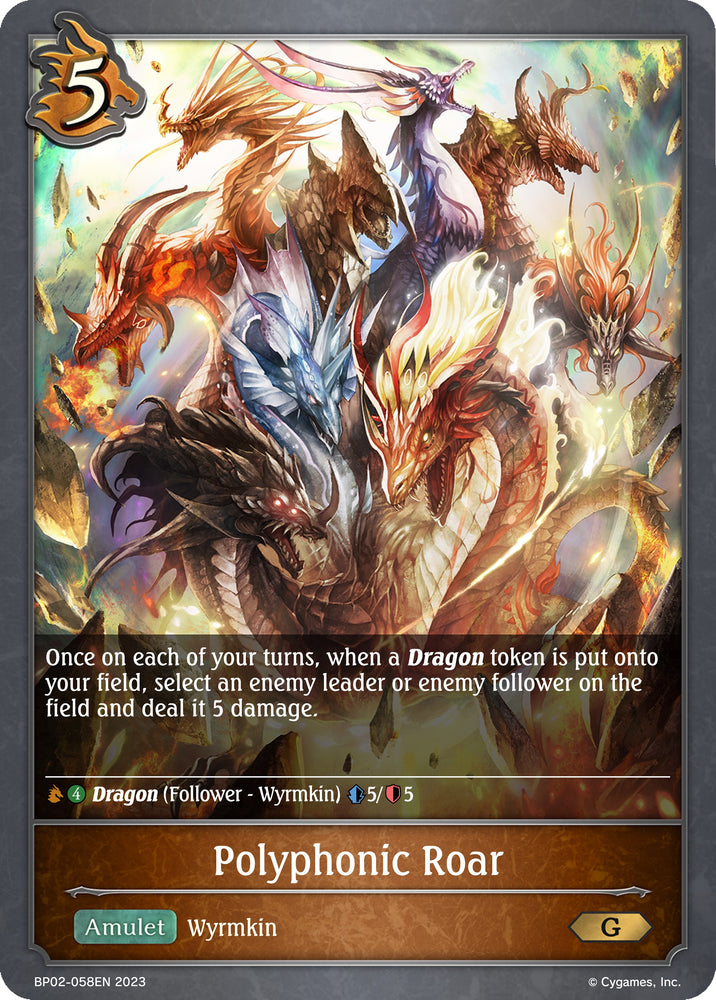 Polyphonic Roar (BP02-058EN) [Reign of Bahamut]