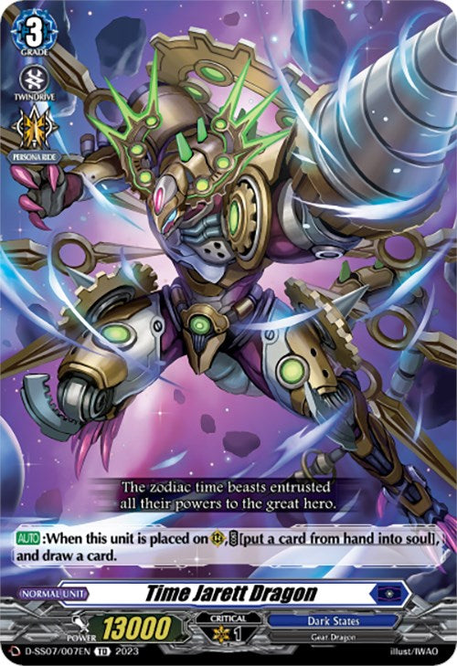 Time Jarett Dragon (D-SS07/007EN) [Trial Deck 7: Descendants of the Marine Emperor]