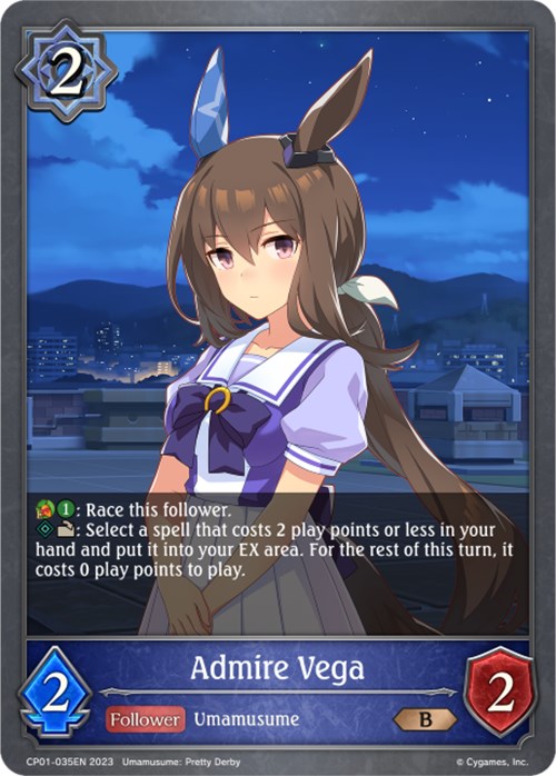 Admire Vega (CP01-035EN) [Umamusume: Pretty Derby]