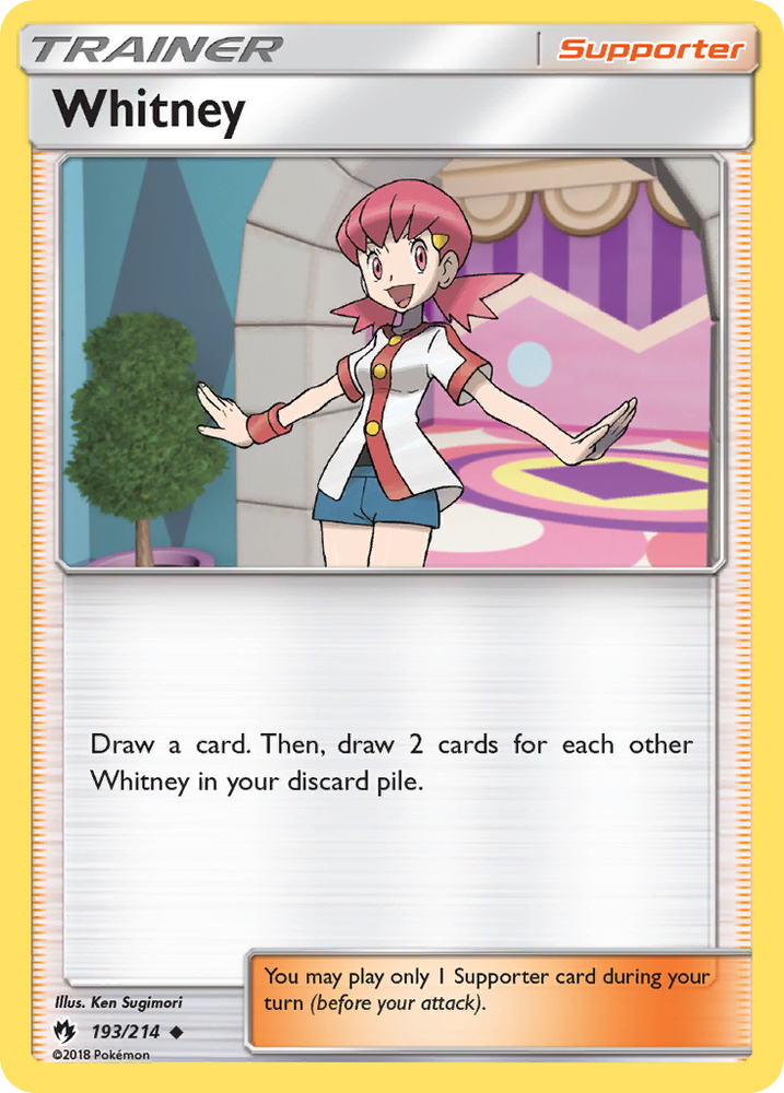 Whitney (193/214) [Sun & Moon: Lost Thunder]