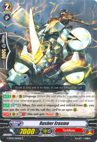 Rusher Erasmo (G-BT10/064EN) [Raging Clash of the Blade Fangs]