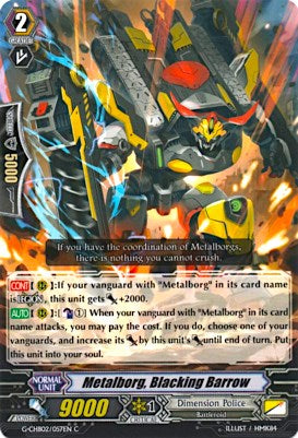 Metalborg, Blacking Barrow (G-CHB02/057EN) [We ARE!!! Trinity Dragon]