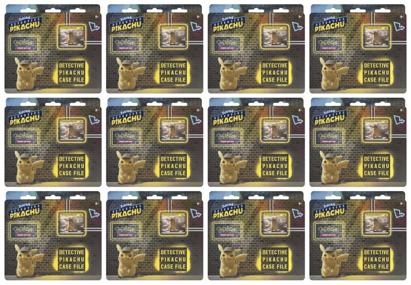 Detective Pikachu Case File Display