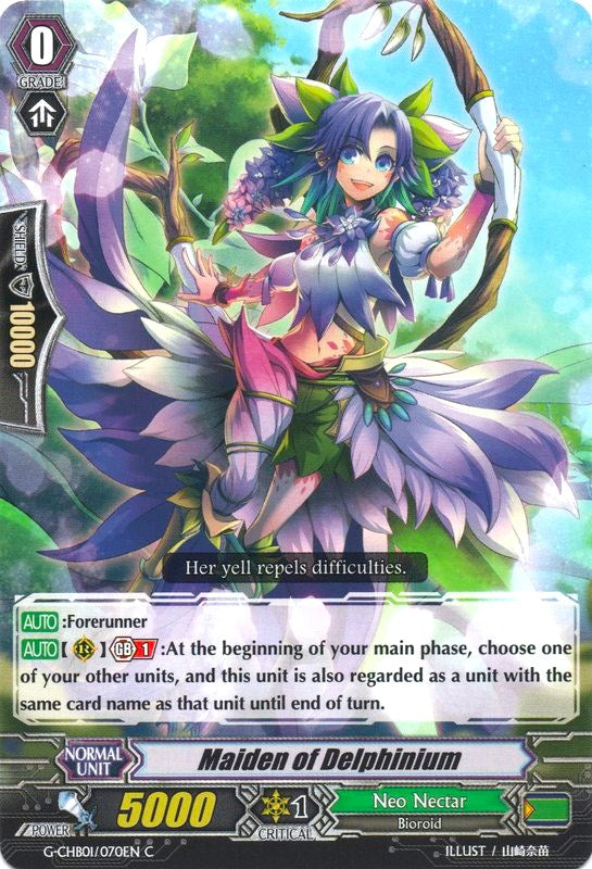 Maiden of Delphinium (G-CHB01/070EN) [TRY3 NEXT]