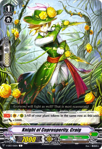 Knight of Coprosperity, Craig (V-EB03/061EN) [ULTRARARE MIRACLE COLLECTION]