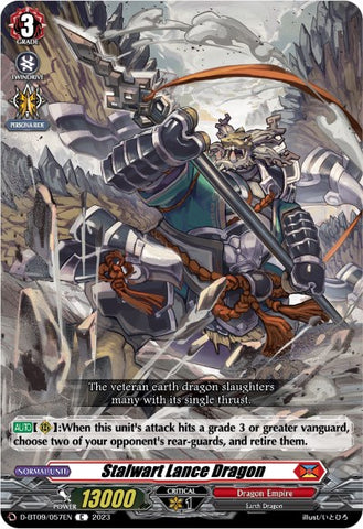 Stalwart Lance Dragon (D-BT09/057EN) [Dragontree Invasion]