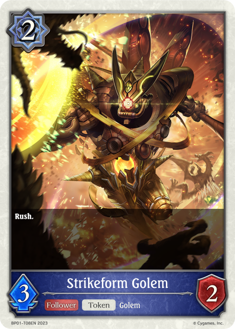 Strikeform Golem (BP01-T08EN) [Advent of Genesis]