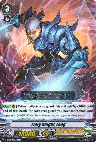 Fiery Knight, Loeg (V-BT02/042EN) [Strongest! Team AL4]