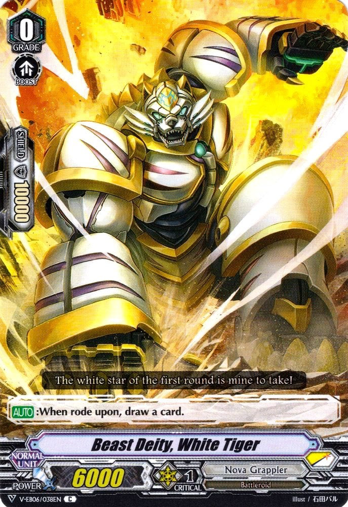 Beast Deity, White Tiger (V-EB06/038EN) [Light of Salvation, Logic of Destruction]