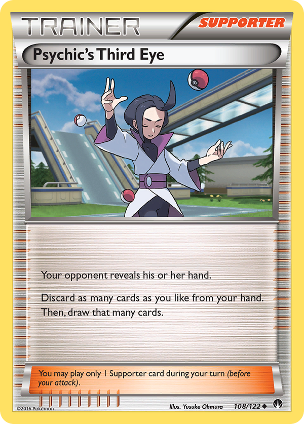 Psychic's Third Eye (108/122) [XY: BREAKpoint]
