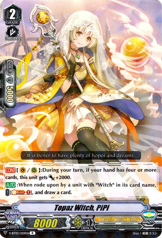 Topaz Witch, PiPi (V-BT03/029EN) [Miyaji Academy CF Club]