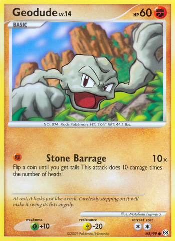 Geodude (65/99) [Platinum: Arceus]