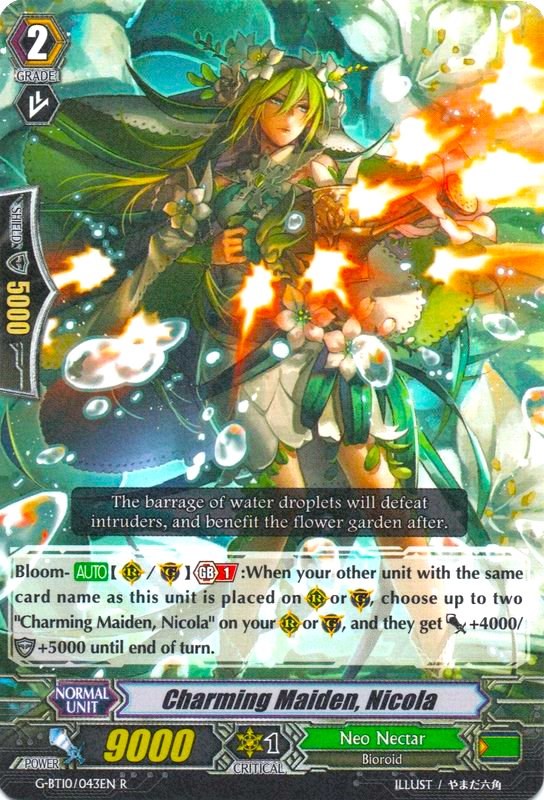 Charming Maiden, Nicola (G-BT10/043EN) [Raging Clash of the Blade Fangs]