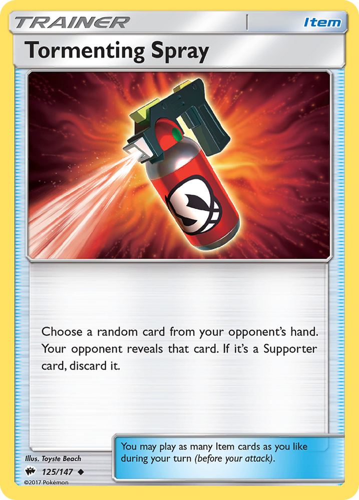 Tormenting Spray (125/147) [Sun & Moon: Burning Shadows]