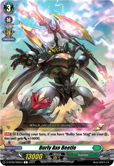 Burly Axe Beetle (D-BT09/090EN) [Dragontree Invasion]