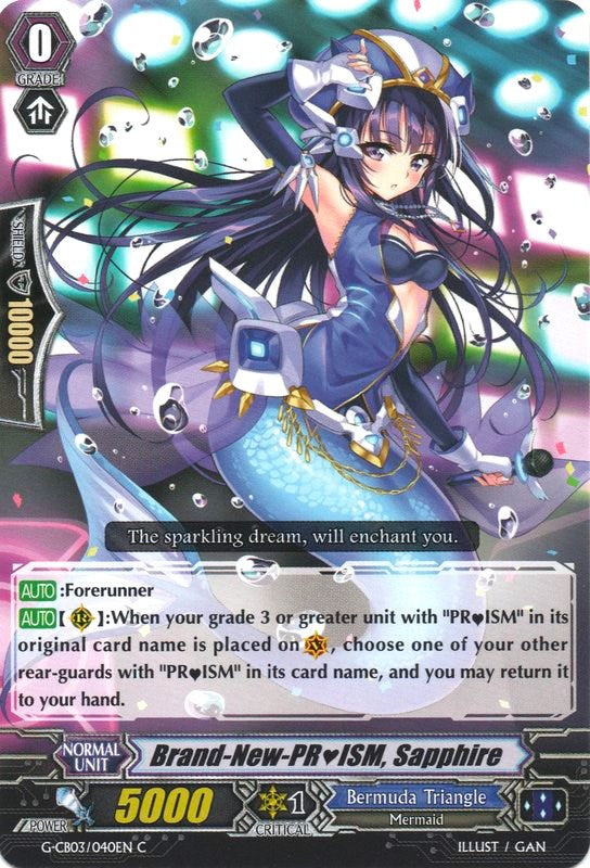 Brand-New-PRISM, Sapphire (G-CB03/040EN) [Blessing of Divas]