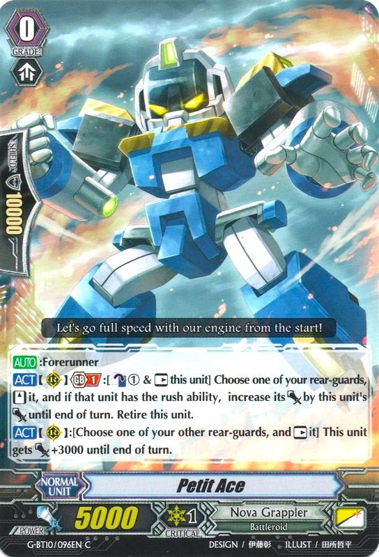 Petit Ace (G-BT10/096EN) [Raging Clash of the Blade Fangs]