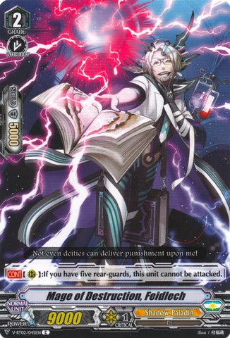 Mage of Destruction, Feidlech (V-BT02/045EN) [Strongest! Team AL4]