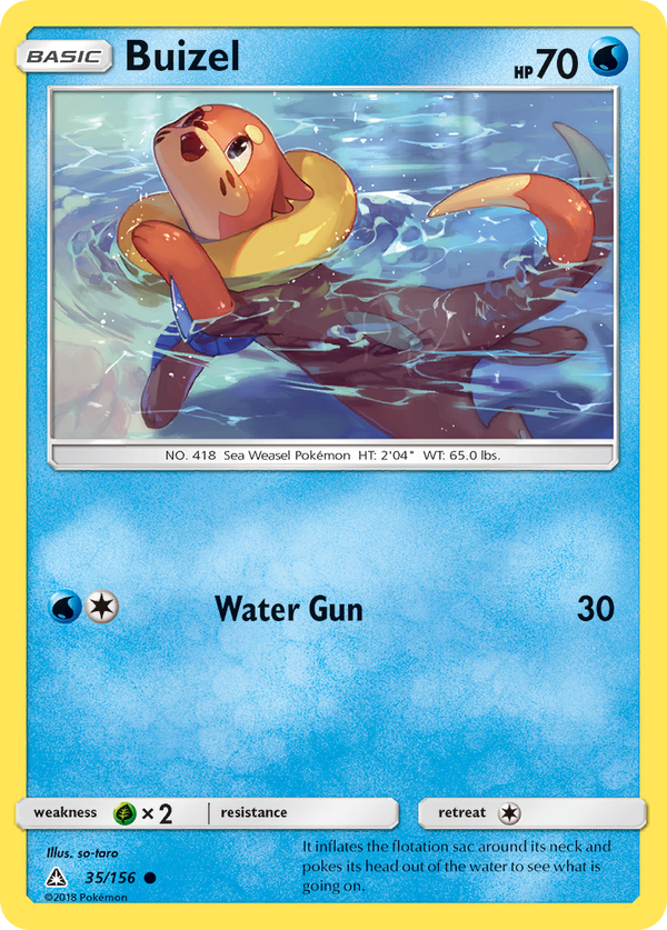 Buizel (35/156) [Sun & Moon: Ultra Prism]