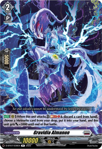 Gravidia Almanon (D-BT07/039EN) [Raging Flames Against Emerald Storm]