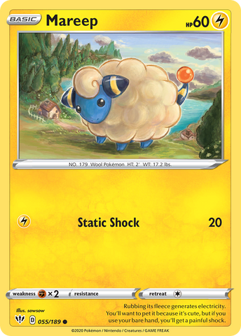 Mareep (055/189) [Sword & Shield: Darkness Ablaze]