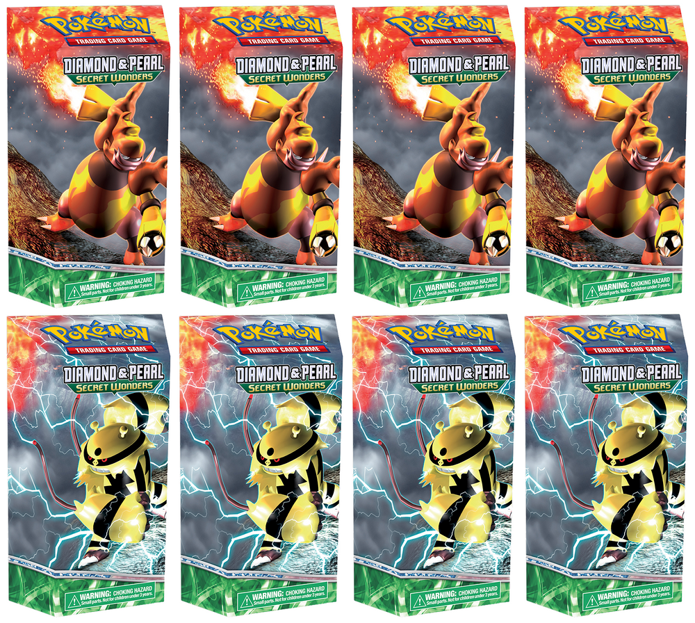 Diamond & Pearl: Secret Wonders - Theme Deck Display