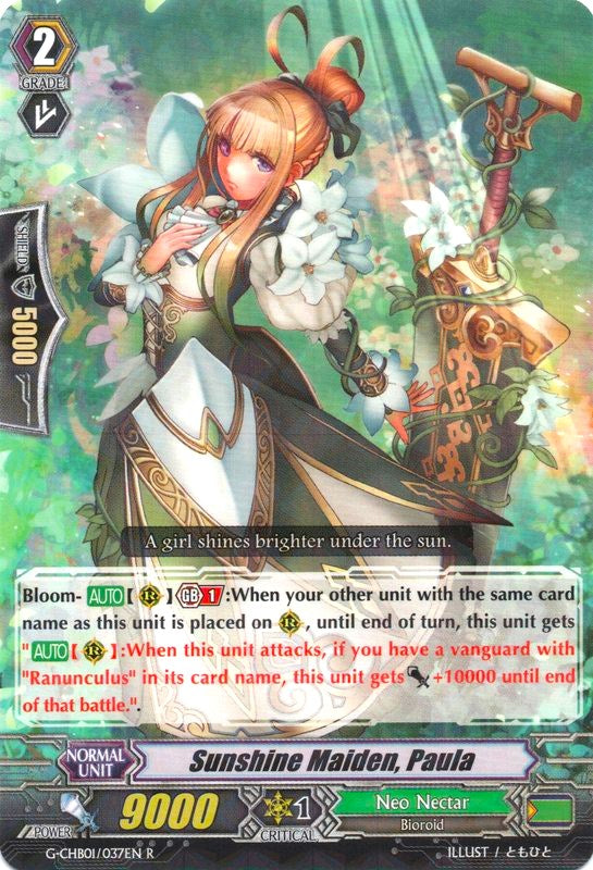 Sunshine Maiden, Paula (G-CHB01/037EN) [TRY3 NEXT]