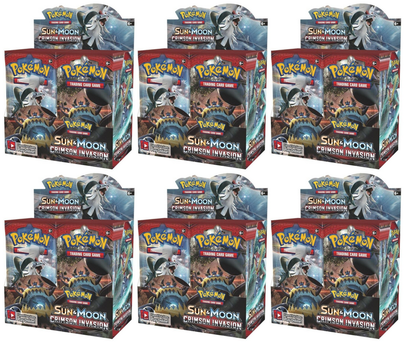 Sun & Moon: Crimson Invasion - Booster Case