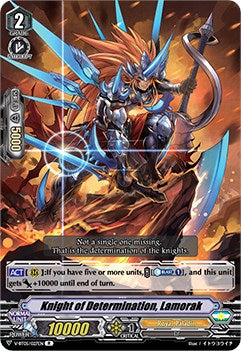 Knight of Determination, Lamorak (V-BT05/027EN) [Aerial Steed Liberation]