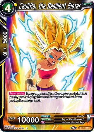 Caulifla, the Resilient Sister (BT7-084) [Assault of the Saiyans]