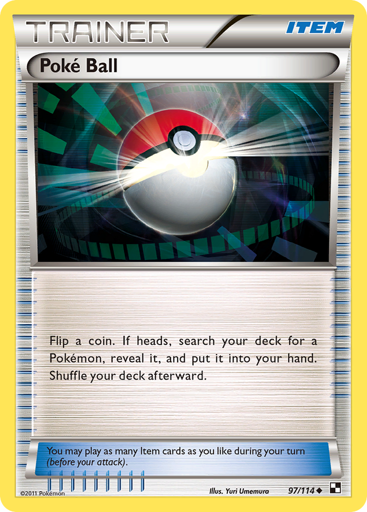 Poke Ball (97/114) [Black & White: Base Set]