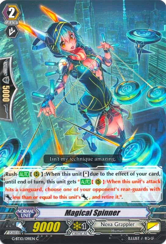 Magicalinner (G-BT10/091EN) [Raging Clash of the Blade Fangs]