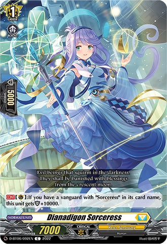 Dianadigon Sorceress (D-BT06/092EN) [Blazing Dragon Reborn]